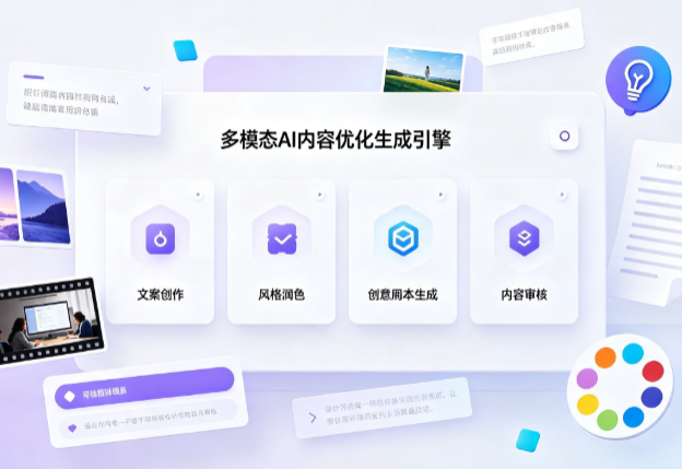 卫东区AI智能内容优化创新 多模态生成技术丰富数字内容创作生态